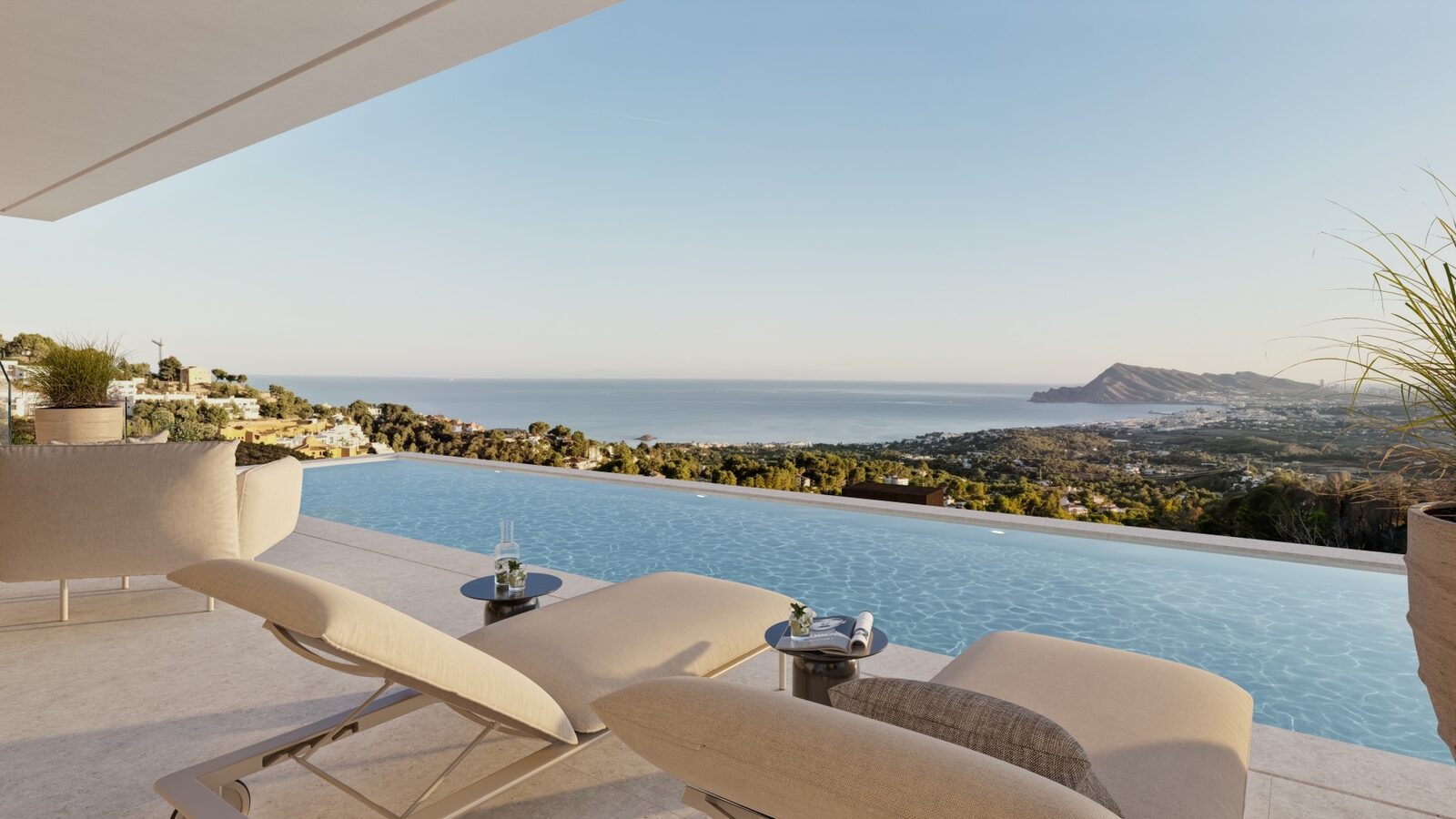 Новые виллы в Алтее с видом на море | Villa Alba