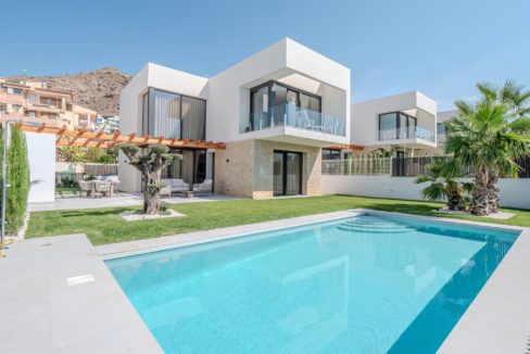 Sea View 5 villa in Sierra Cortina Finestrat with private pool