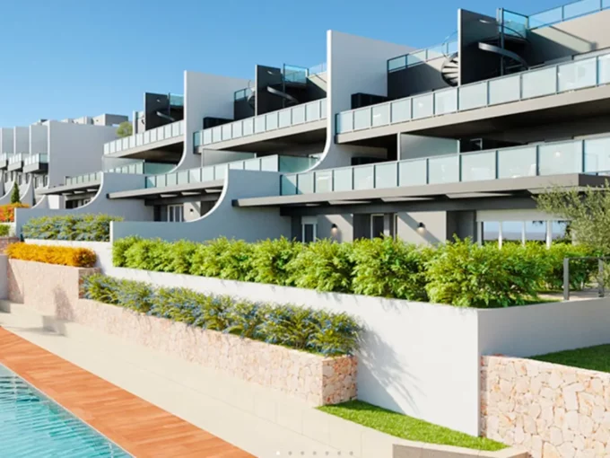 Breeze residential development with swimming pool in Finestrat Golf