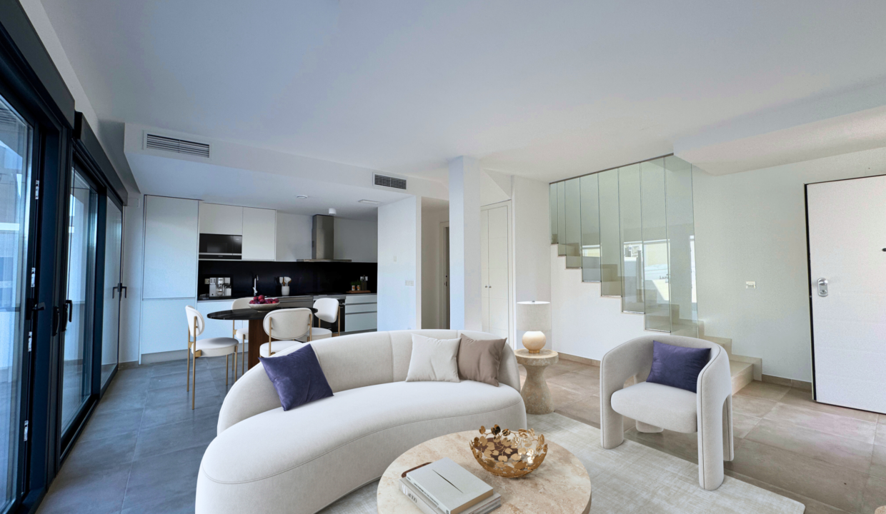 Modern Living Room – Gran Alacant Villa