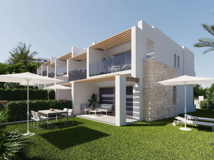 New build apartment in La Salamandra Finestrat with private garden