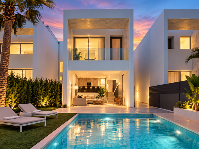 Modern villa with private pool in Albir Costa Blanca