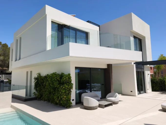 Luxury villa with private swimming pool in La Nucía